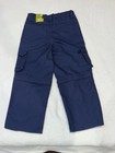 Boys Sz 6 Cub Scout Uniform Switchback Convertible Pants Shorts Navy Blue Nwt