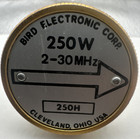 Bird 43 Thruline Wattmeter Element 250w 250h 2-30mhz