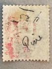 Jamaica 6a   1860-1863 1sh Queen Victoria Qv Stamp   Used   Faults