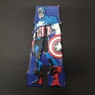 6 Marvel Superhero Dc Comics Letter Embossed Metal Wall Decor Sign 10  Asstd