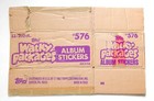 1982 Topps Wacky Packages Album Stickers Empty Wax Box Case  576