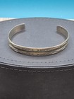 Vintage Sterling Silver Bell Trading Post Cuff Bracelet Fred Harvey Era Old Pawn