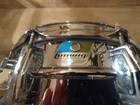 Vintage Ludwig Supraphonic Snare Drum  Pointed B o Badge 1970s   Very Clean 