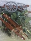 Marx Re-issue American Civil War Confederate Lot Of 6 Toy Soldiers