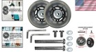 High-performance Suitcase Roller Wheels - Complete Replacement Kit 68mm X 24mm