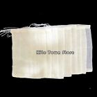 100 300 Cotton Muslin Drawstring Bags Coffee Tea Bath Soap Herb 3x4 4x6 6x8 8x12