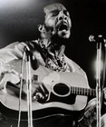 Richie Havens 1969 Barrie Wentzell Silver Gelatin Photo 43 50 Signed