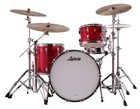 Ludwig Usa Classic Maple Red Sparkle Pro Beat 14x24_9x13_16x16 3pc Drums Shells