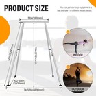 103 x115  Aerial Stand Portable Rig Frame Yoga Swing Bar Indoor   Outdoor Steel