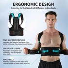 Calviner Posture Corrector For Women And Men Adjustable Back Brace Large