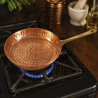 Indian Handmade Copper Fry Pan  Tadka Pan  Kitchenware   Housewarming Gifts