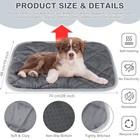 2 Pack Self Heating Cat Mat Self Warming Pet Pads Washable 19 X 28 Inches Gray