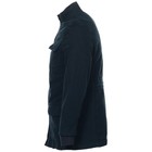 Alfani Mens Military Coat M Blue Bolt Cotton Solid Utility Field Jacket Rivets