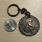 Citizens National Bank 1965 Lincoln Penny Keychain Key Ring  42980