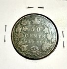 1901 Canada Victoria Sterling Silver 50 Cents 