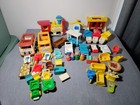 Fisher Price Mega Vintage Lot Of 43  House  Nursery  Helicopter  