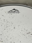 Eastrock Metal Snare Drum W  Snare Wires  White Drumheads  Black Shell