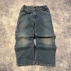 Vintage Kids Levi s Workwear Jeans Size 7 Denim Carpenter Pants Adjustable Waist