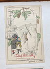 Four Vintage Antique Embossed German Christmas Postcards Pcs 1905