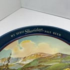 Antique Sheridan Beer Tray Sheridan Pale Beer Wyoming Seven Brothers Lakes