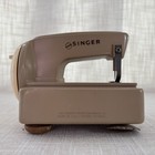 Vintage Singer Sewhandy Model 40k Toy Sewing Machine Beige Plastic Hand Crank