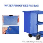 Nneags 2x Oxford Waterproof Reusable Janitor Housekeeping Cart Replacement Bag B