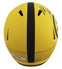 Steelers T j  Watt Authentic Signed Rave Full Size Speed Rep Helmet Bas Witness