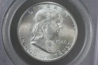 1948-d Franklin Half Dollar Pcgs Green Label Ms-64 6him