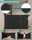Miumoon 71 Inch Retractable Baby Gates 34 Inch Tall  Retractable Gate With