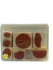 Stampin Up Stamp Set Unisex Os Tan Citrus   Such Wood Mount 7pc