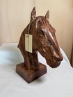 Beautiful Horse Head Large Sculpture Triple Crown Modern Stallion Equine