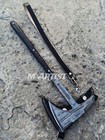 Custom Hand Forged Damascus Steel Tomahawk  Axe Hatchet Throwing Axe With Sheath