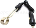 5  120w Copper Travel Water Heater Portable Car 12v Immersion Water Coffee Boilr
