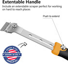 Multi-purpose Razor Blade Scraper   Razor Scraper Set W  10pcs Extra Blades Clea