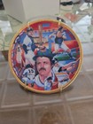 The Sports Superstar Collector Plate Series Thurman Munson Mini Collectors Plate