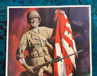 Wwii Ww2 Original War Poster We ll Lick Em Give Us The Stuff Army Japanese Flag