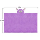 Baby Bath Towel Ultra Soft Hooded Towel Highly Absorbent Bathrobe Blanket Tod   