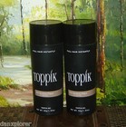--2--toppik Light Brown Giant Size 55 Gr Or 1 94oz New 100  Authentic
