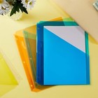 50pk 3hole Clear Plastic Binder Folders 8 5x11 