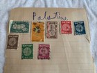 Vintage  Palestine Postage Stamps 8 Stamps