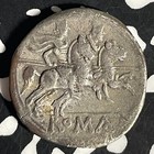  after 211 Bc  Ancient Rome Republic Anonymous Ar Denarius Lot jm9204 Silver 