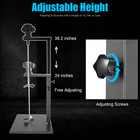 5 Gallon Pneumatic Paint Mixer Stainless Steel Stirrer W  Stand For Tank Barrel