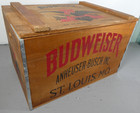Vintage 1876-1976 Anheuser Busch Inc Wooden Box St  Louis Beer Box Crate