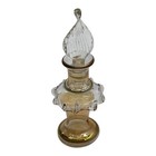 Lot Of 4 Egyptian Mini Perfume Bottle Blown Glass Bottle  2 5   - 3   