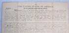 1890 President Benjamin Harrison Signed Las Animas Cty Lamar Colorado Land Grant