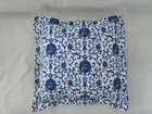 Ralph Lauren Porcelain Rosette Blue New Fabric Handmade Pillow Cover 2 Shams
