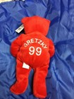 Wayne Gretzky Bear Plush   99 Salvino s Bammers Team Canada Issue Date 1999 New