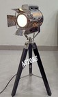 Royal Nautical Vintage Style Table Lamp Wooden Tripod Stand Home Decor 