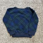 Polo Ralph Lauren Sweatshirt Toddler Size 4t Plaid Pullover Youth