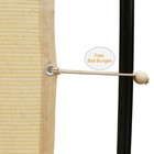 90  Wheat Sunblock Shade Cloth Taped Edge With Grommets Uv Resistant Shade Net